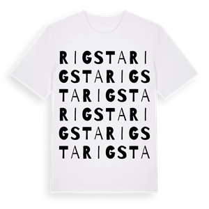 Rigsta ordlek t-shirt – ekologisk bomull t-shirt från Pinshirt