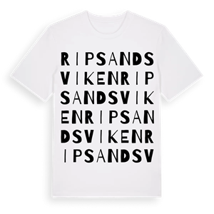 Ripsandsviken ordlek t-shirt – ekologisk bomull t-shirt från Pinshirt