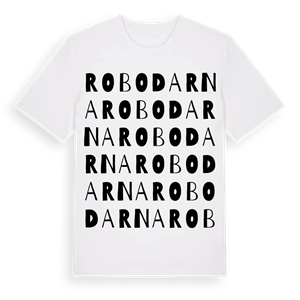 Robodarna ordlek t-shirt – ekologisk bomull t-shirt från Pinshirt