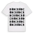Röde ordlek t-shirt