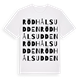 Rödhålsudden ordlek t-shirt