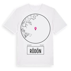 Rödön t-shirt – ekologisk bomull t-shirt från Pinshirt
