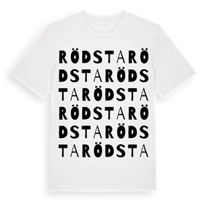 Rödsta ordlek t-shirt – ekologisk bomull t-shirt från Pinshirt