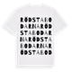 Rödstabodarna ordlek t-shirt