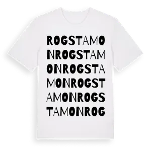 Rogstamon ordlek t-shirt – ekologisk bomull t-shirt från Pinshirt