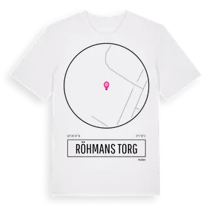 Röhmans Torg t-shirt – ekologisk bomull t-shirt från Pinshirt