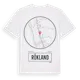 White t-shirt med Rökland t-shirt