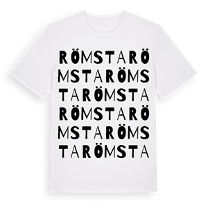 Römsta ordlek t-shirt – ekologisk bomull t-shirt från Pinshirt