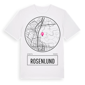 Rosenlund t-shirt – ekologisk bomull t-shirt från Pinshirt