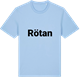 Blue Soul t-shirt med Rötan fetstil t-shirt