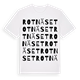 Rotnäset ordlek t-shirt