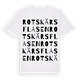Rotskärsflasen ordlek t-shirt