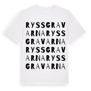 Ryssgravarna ordlek t-shirt – ekologisk bomull t-shirt från Pinshirt