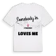 Någon i Rysshögen älskar mig t-shirt