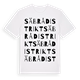 Säbrå distrikt ordlek t-shirt