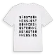 Sågströmmen ordlek t-shirt