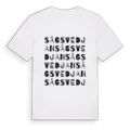 Sågsvedjan ordlek t-shirt