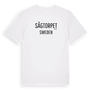Sågtorpet i Sverige t-shirt – ekologisk bomull t-shirt från Pinshirt