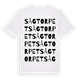 Sågtorpet ordlek t-shirt