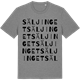 Mid Heather Gray t-shirt med Säljinget ordlek t-shirt