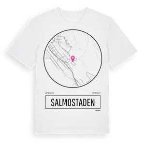 Salmostaden t-shirt – ekologisk bomull t-shirt från Pinshirt