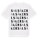 Salsåker ordlek t-shirt