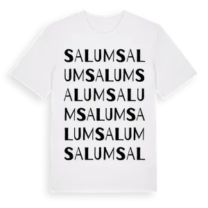 Salum ordlek t-shirt – ekologisk bomull t-shirt från Pinshirt