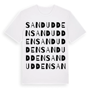 Sandudden ordlek t-shirt – ekologisk bomull t-shirt från Pinshirt