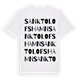 Sankt Olofs hamn ordlek t-shirt