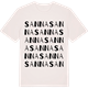 Vintage White t-shirt med Sanna ordlek t-shirt