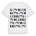 Satmoberget ordlek t-shirt