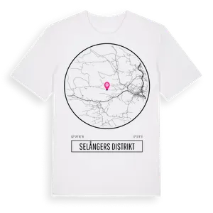 Selångers Distrikt t-shirt – ekologisk bomull t-shirt från Pinshirt