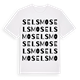 Selsmo ordlek t-shirt