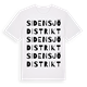 Sidensjö distrikt ordlek t-shirt