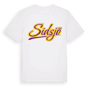 Sidsjö baseball t-shirt – ekologisk bomull t-shirt från Pinshirt