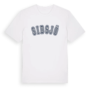Sidsjö college t-shirt – ekologisk bomull t-shirt från Pinshirt