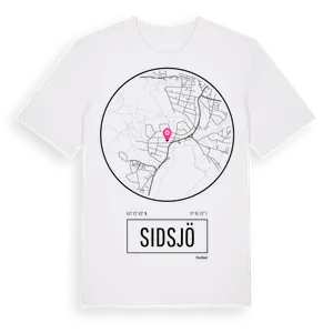 Sidsjö t-shirt – ekologisk bomull t-shirt från Pinshirt