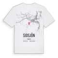 Sidsjön karta t-shirt