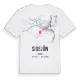 Sidsjön karta t-shirt