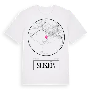 Sidsjön t-shirt – ekologisk bomull t-shirt från Pinshirt