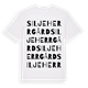 Silje herrgård ordlek t-shirt