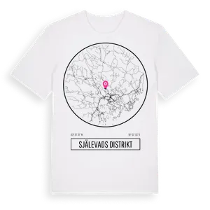 Själevads Distrikt t-shirt – ekologisk bomull t-shirt från Pinshirt