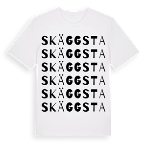 Skäggsta ordlek t-shirt – ekologisk bomull t-shirt från Pinshirt