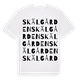 Skälgården ordlek t-shirt