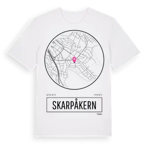 Skarpåkern t-shirt – ekologisk bomull t-shirt från Pinshirt