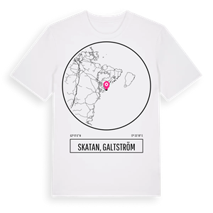 Skatan, Galtström t-shirt – ekologisk bomull t-shirt från Pinshirt