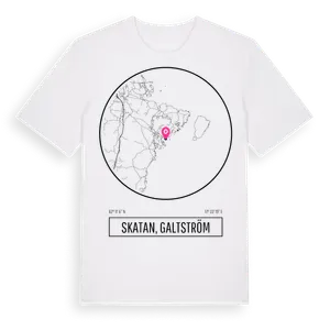 Skatan, Galtström t-shirt – ekologisk bomull t-shirt från Pinshirt