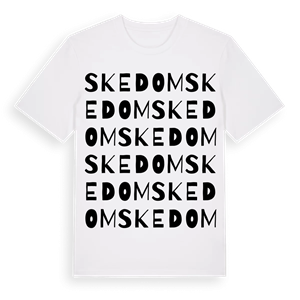 Skedom ordlek t-shirt – ekologisk bomull t-shirt från Pinshirt