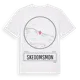 White t-shirt med Skedomsmon t-shirt