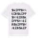 Skeppsmalen ordlek t-shirt
